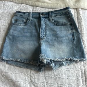 Light wash High rise Jean shirts